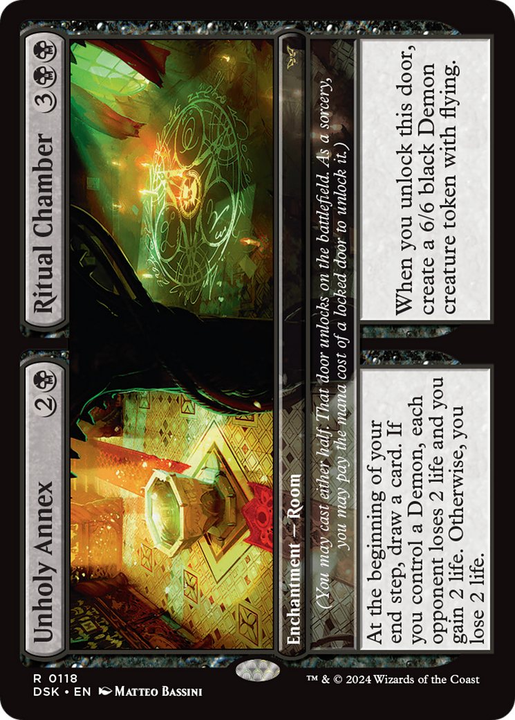 Unholy Annex // Ritual Chamber [Duskmourn: House of Horror] | Good Games North