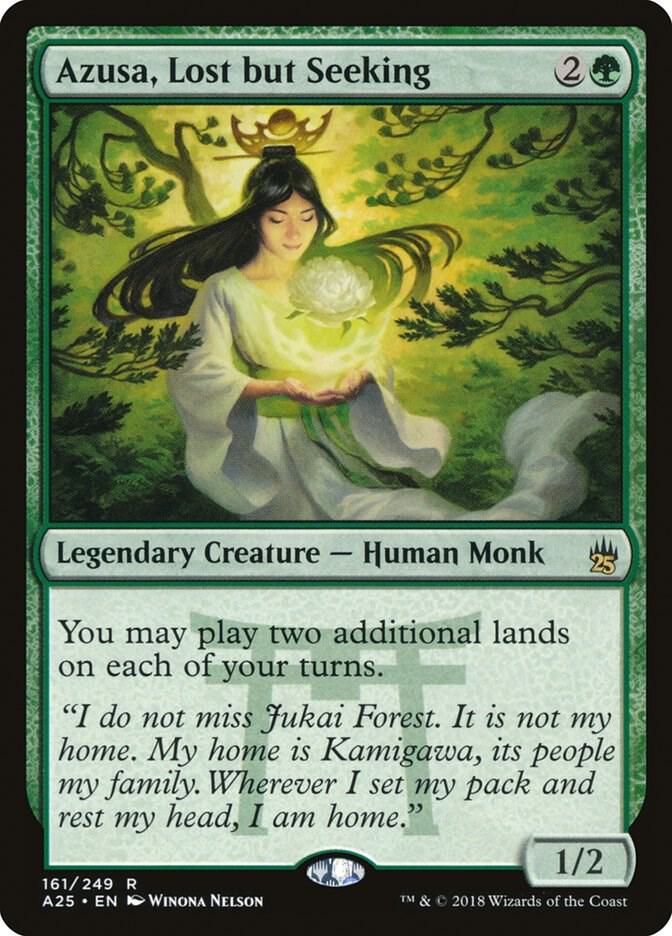 Azusa, Lost but Seeking 161/249 (Masters 25)  - Foil | Good Games North
