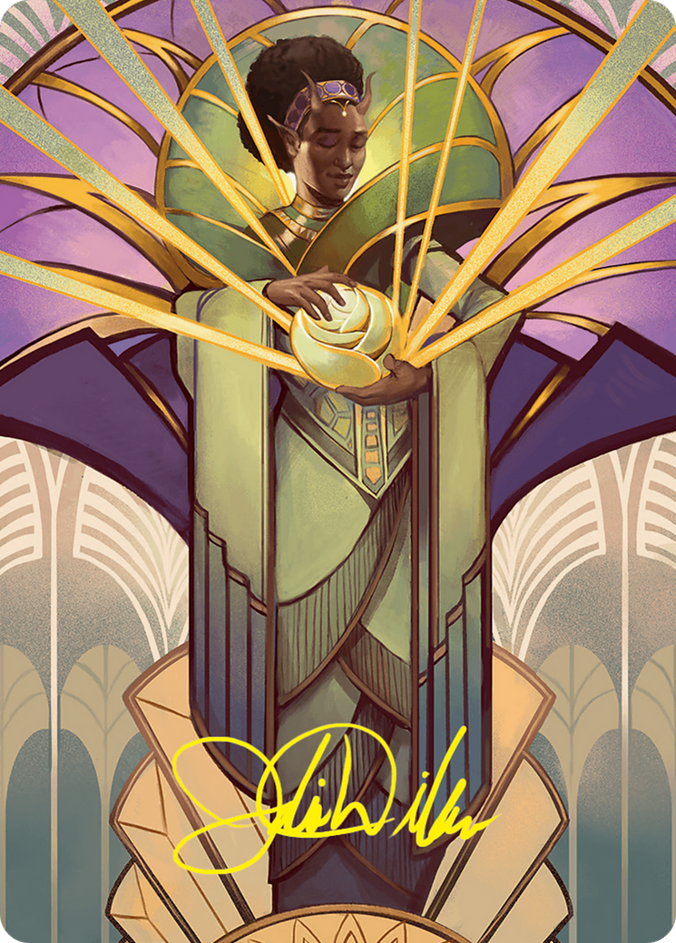 Bloom Tender Art Card (54/54) (Gold-Stamped Signature) [Foundations Art Series] | Good Games North
