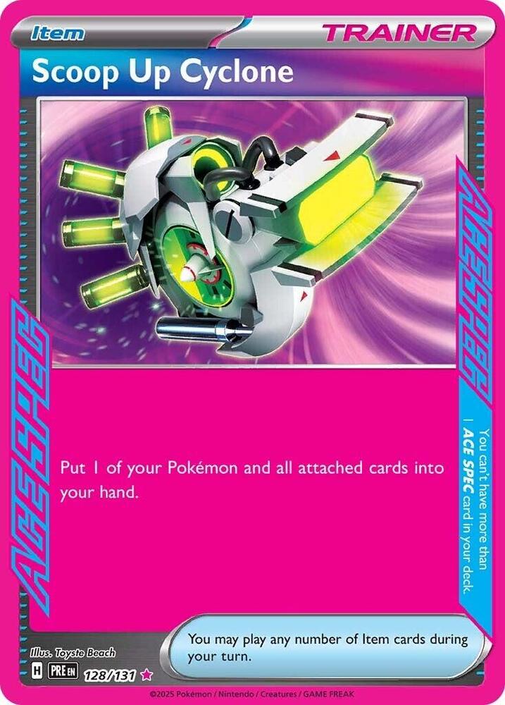 Scoop Up Cyclone 128/131 (SV: Prismatic Evolutions)  - Holofoil | Good Games North