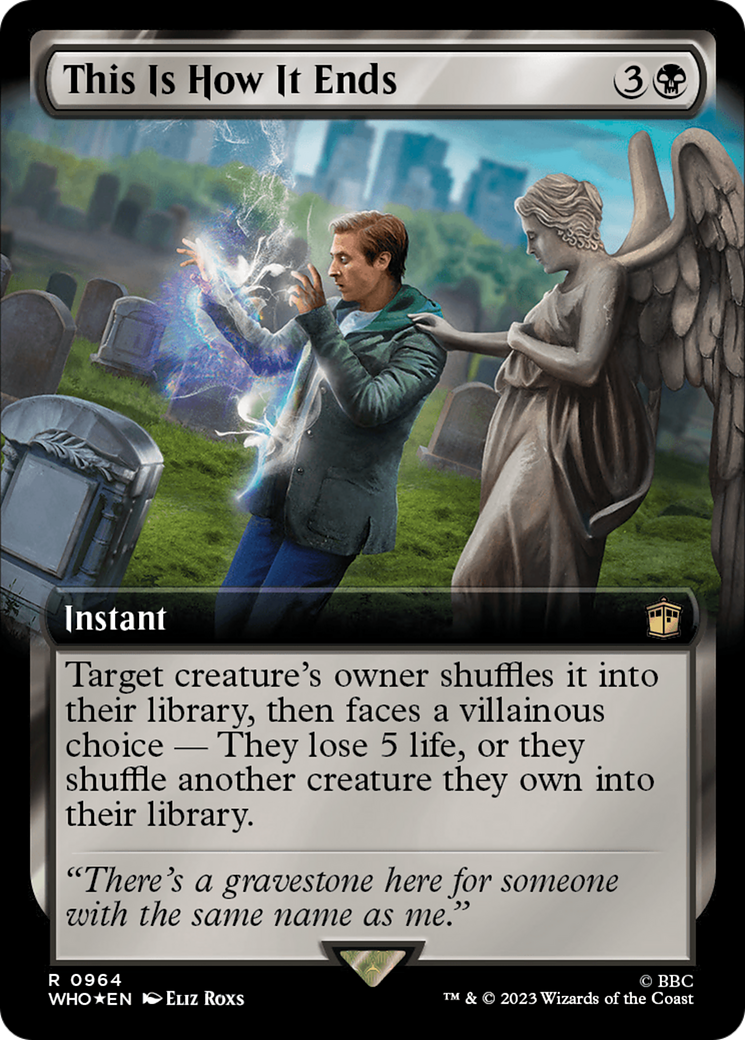 This Is How It Ends (Extended Art) (Surge Foil) [Doctor Who] | Good Games North