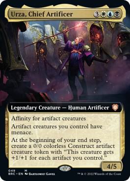 Urza Chief Artificer Extended Art (Commander: The Brothers' War)  | Good Games North