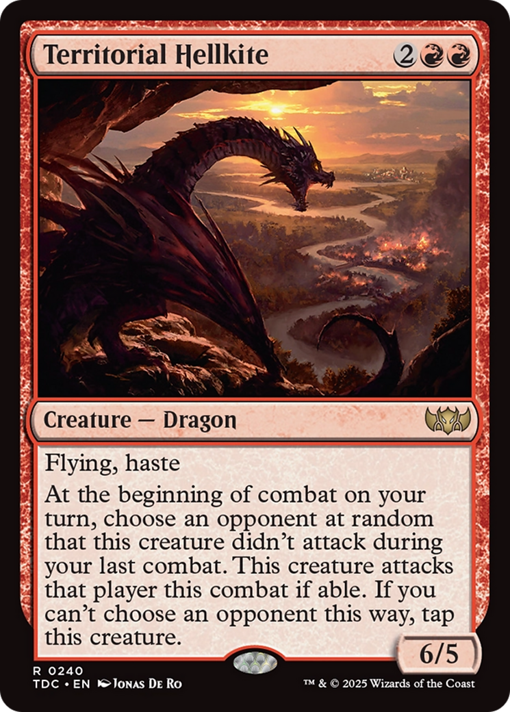 Territorial Hellkite [Tarkir: Dragonstorm Commander] | Good Games North