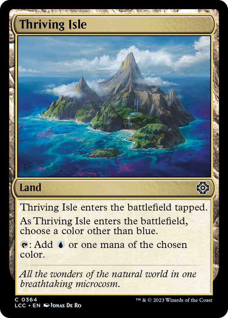 Thriving Isle [The Lost Caverns of Ixalan Commander] | Good Games North