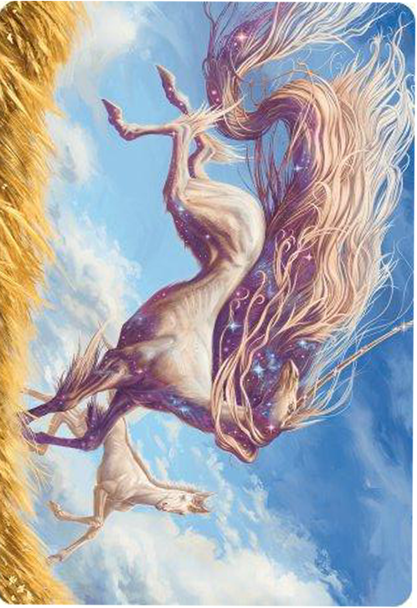 Nyxborn Unicorn Art Card [Modern Horizons 3 Art Series] | Good Games North