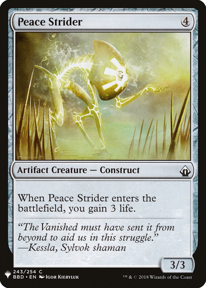 Peace Strider [Mystery Booster] | Good Games North