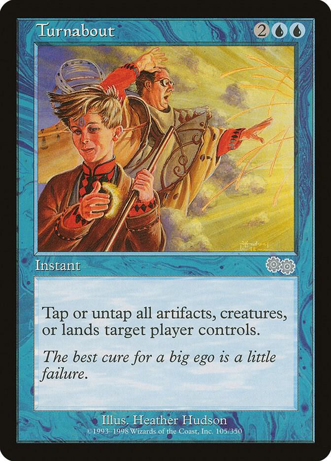 Turnabout 105/350 (Urza's Saga)  | Good Games North