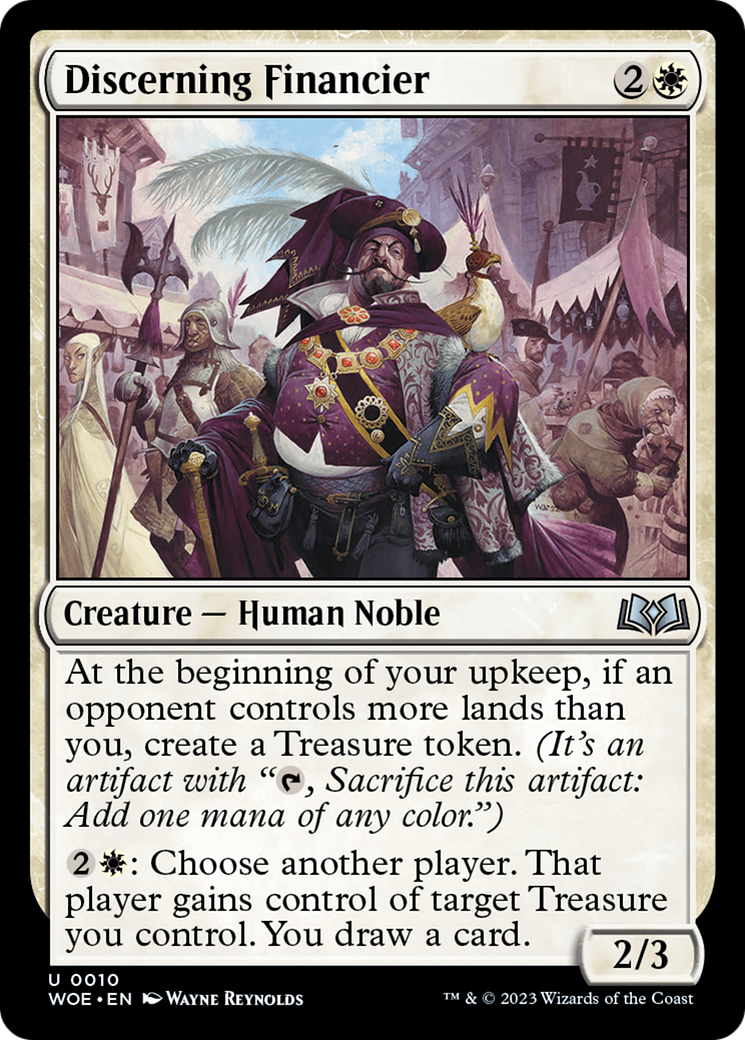 Discerning Financier [Wilds of Eldraine] | Good Games North
