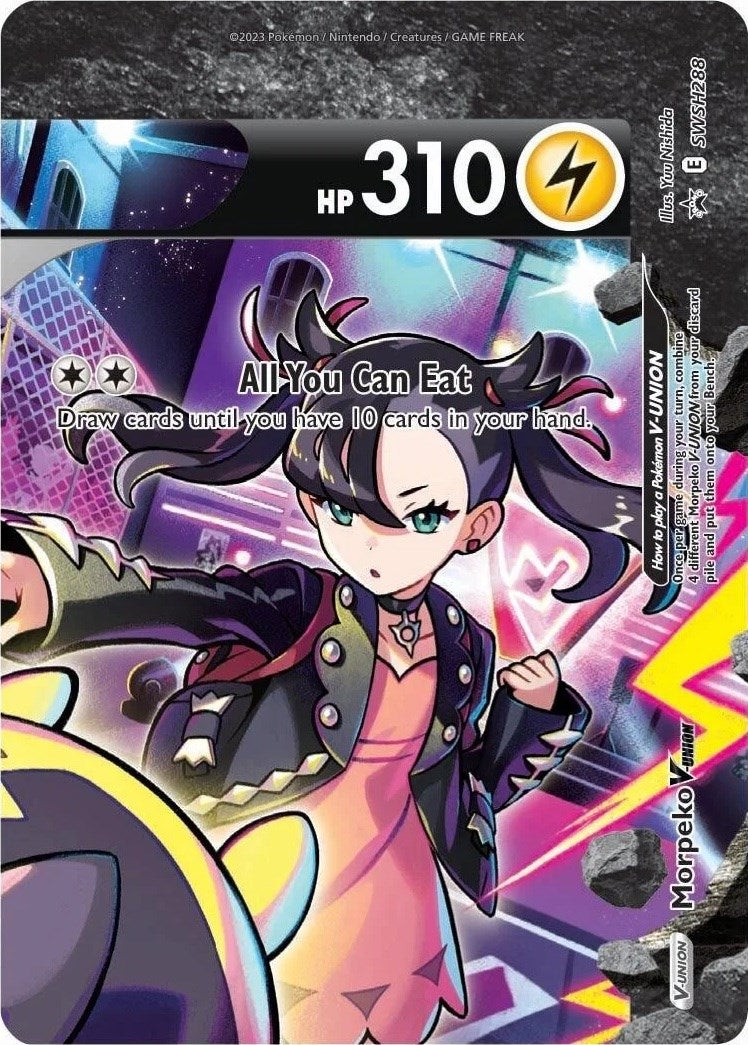 Morpeko V-Union (SWSH288) [Sword & Shield: Black Star Promos] | Good Games North