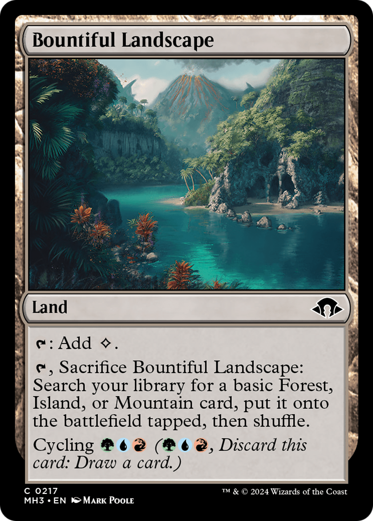 Bountiful Landscape [Modern Horizons 3] | Good Games North