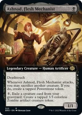 Ashnod Flesh Mechanist Extended Art (The Brothers' War)  | Good Games North
