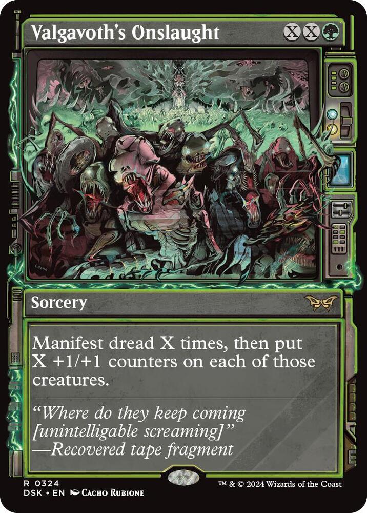 Valgavoths Onslaught Showcase (Duskmourn: House of Horror)  - Foil | Good Games North