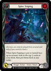 Spire Sniping (Red) [OUT130] (Outsiders)  Rainbow Foil | Good Games North