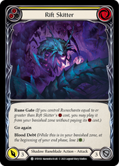 Rift Skitter (Yellow) [DTD153] (Dusk Till Dawn)  Rainbow Foil | Good Games North