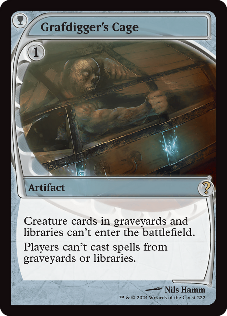 Grafdigger's Cage (Future Sight) [Mystery Booster 2] | Good Games North