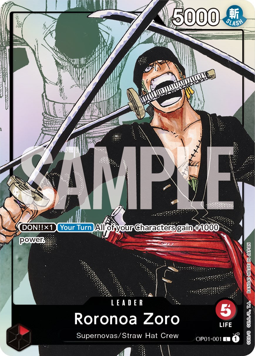 Roronoa Zoro (Alternate Art) [One Piece Promotion Cards] | Good Games North