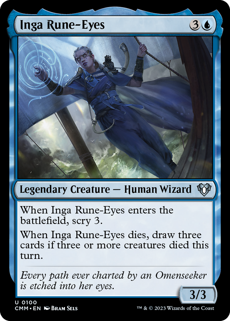 Inga Rune-Eyes [Commander Masters] | Good Games North