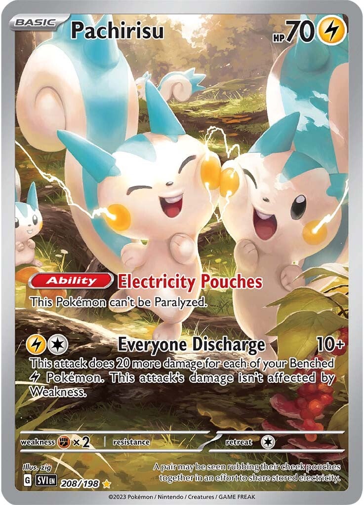 Pachirisu (208/198) [Scarlet & Violet: Base Set] | Good Games North