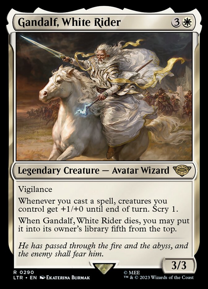 Gandalf, White Rider (Universes Beyond: The Lord of the Rings: Tales of Middle-earth)  | Good Games North