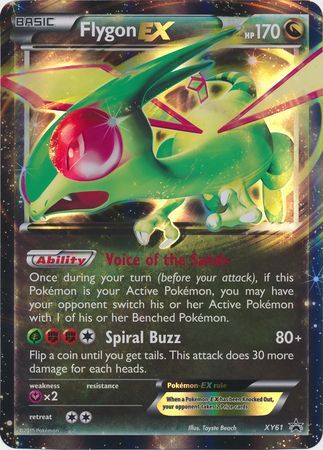 Flygon EX (XY61) (Jumbo Card) [XY: Black Star Promos] | Good Games North