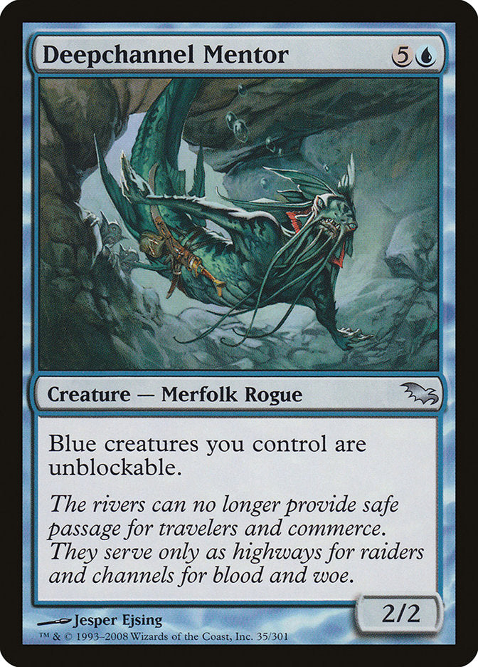 Deepchannel Mentor 35/301 (Shadowmoor)  | Good Games North