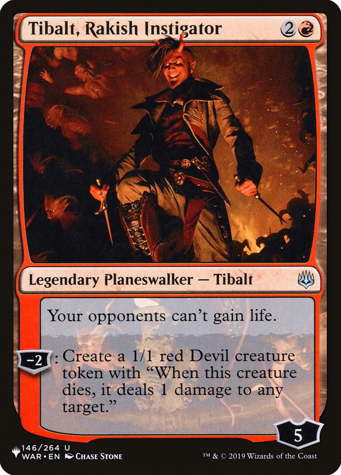 Tibalt, Rakish Instigator [The List] | Good Games North