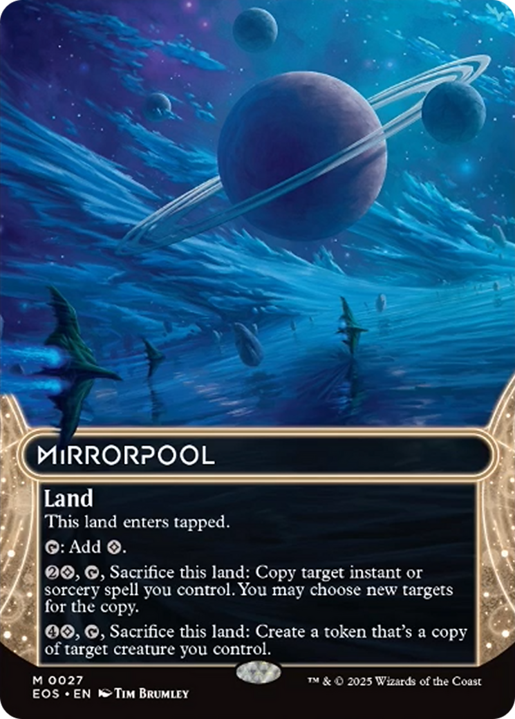 Mirrorpool (0027) (Borderless) [Edge of Eternities: Stellar Sights] | Good Games North