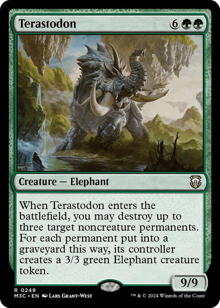 Terastodon 249/411 (Commander: Modern Horizons 3)  - Ripple Foil | Good Games North
