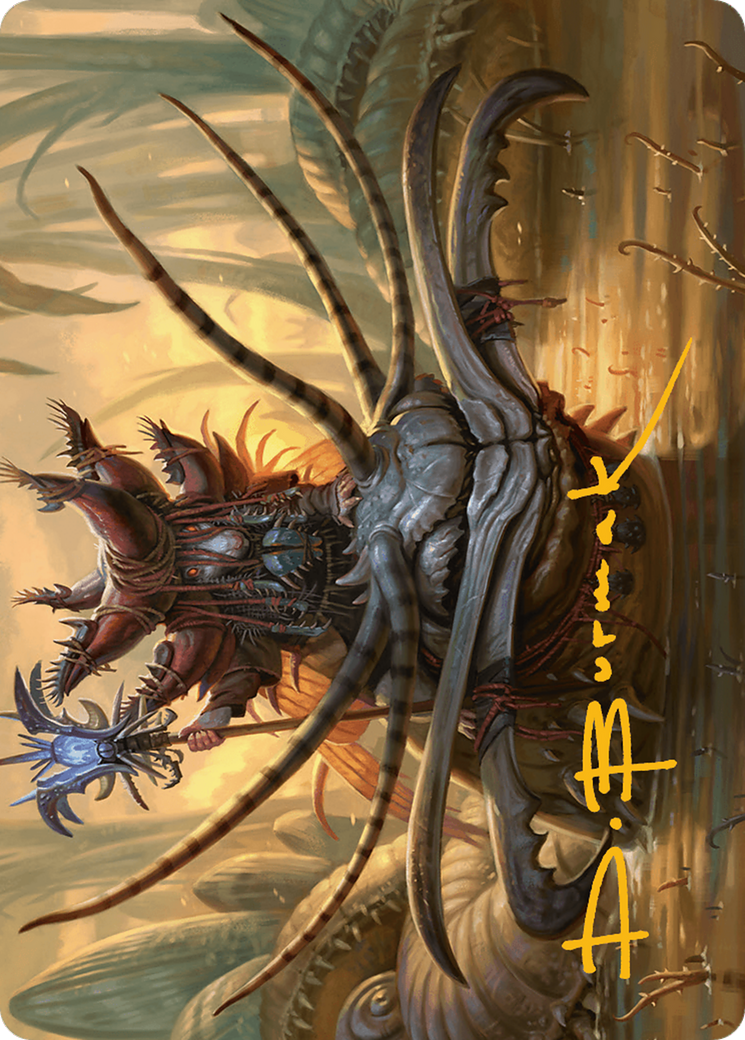 Wick's Patrol Art Card (Gold-Stamped Signature) [Bloomburrow Art Series] | Good Games North