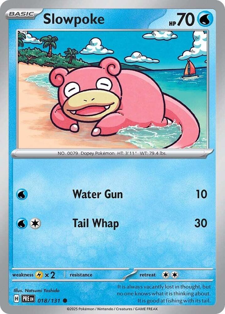 Slowpoke (018/131) [Scarlet & Violet: Prismatic Evolutions] | Good Games North
