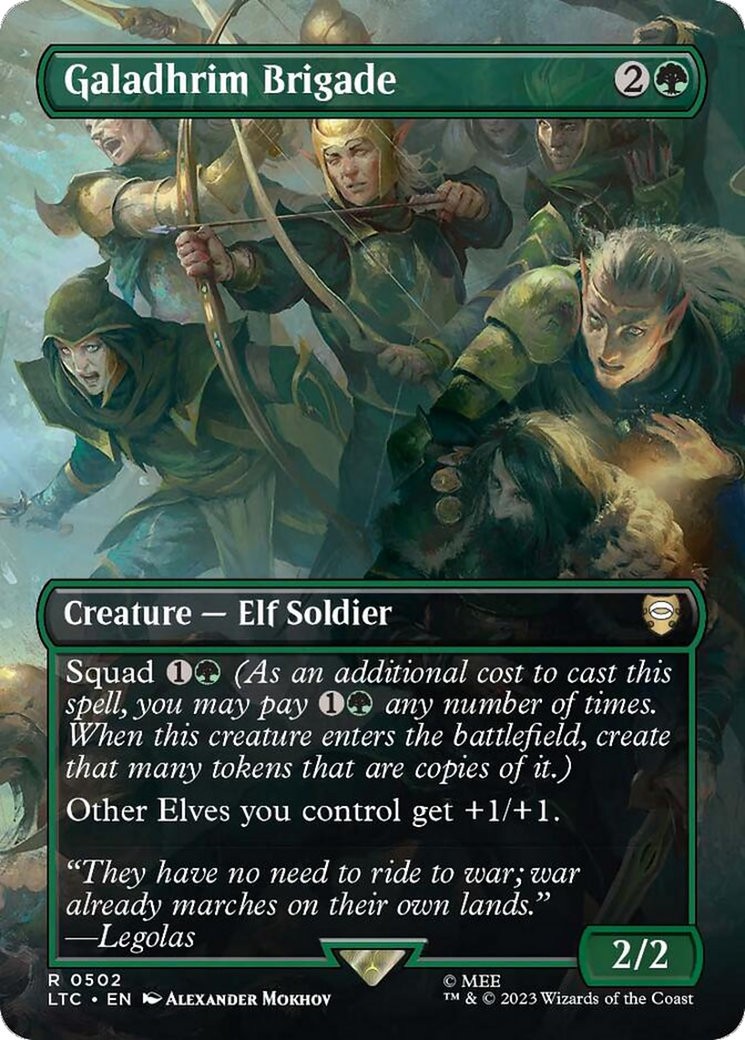 Galadhrim Brigade (Borderless) [The Lord of the Rings: Tales of Middle-Earth Commander] | Good Games North