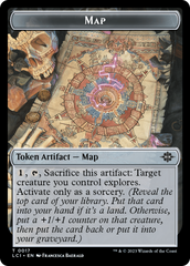 Map // Bat Double-Sided Token [The Lost Caverns of Ixalan Tokens] | Good Games North
