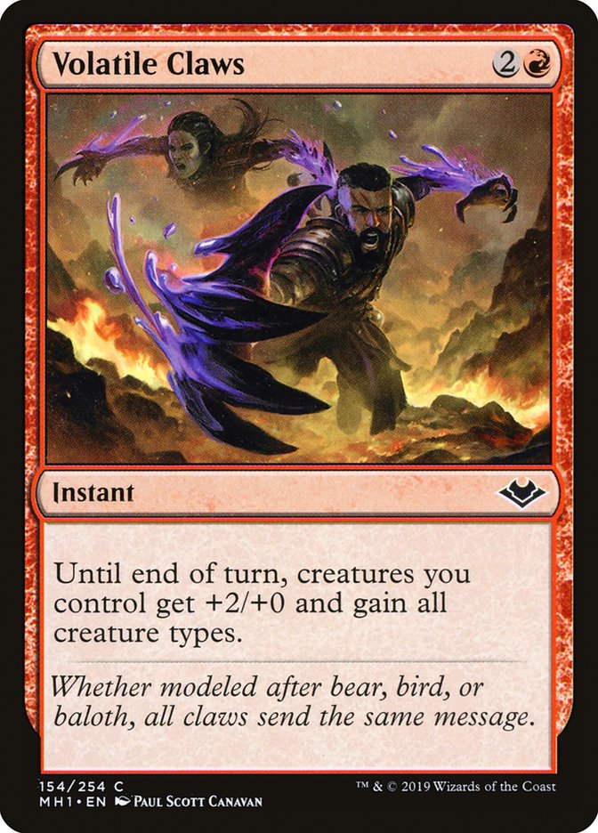 Volatile Claws [Modern Horizons] | Good Games North