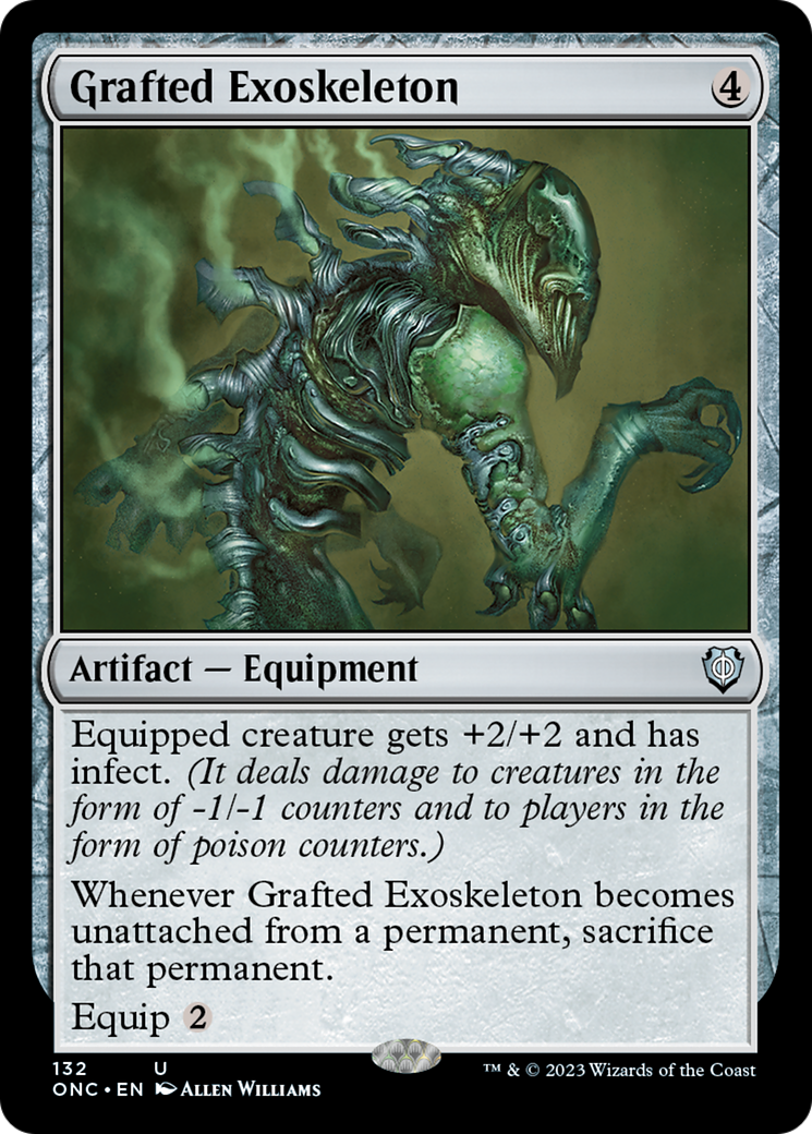 Grafted Exoskeleton [Phyrexia: All Will Be One Commander] | Good Games North