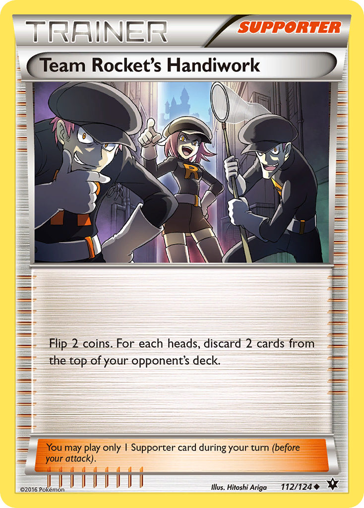 Team Rocket's Handiwork (112/124) [XY: Fates Collide] | Good Games North