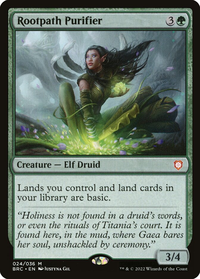Rootpath Purifier (Commander: The Brothers' War)  | Good Games North