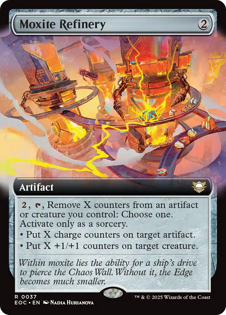 Moxite Refinery (Extended Art) [Edge of Eternities Commander] | Good Games North