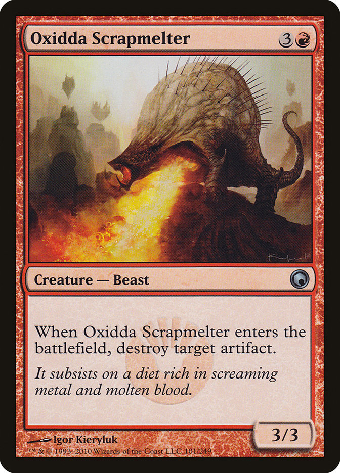 Oxidda Scrapmelter (Scars of Mirrodin)  | Good Games North