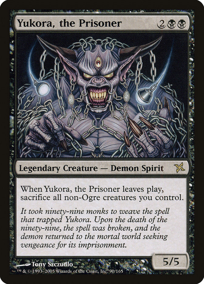 Yukora, the Prisoner 90/165 (Betrayers of Kamigawa)  - Foil | Good Games North