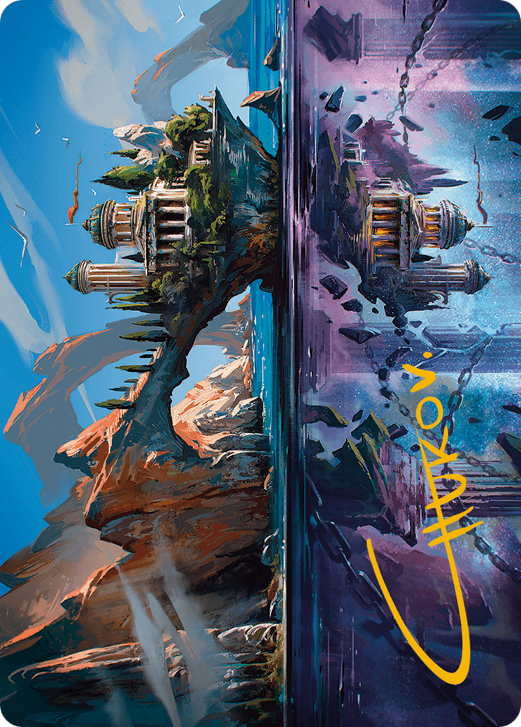 Copy Land Art Card (Gold-Stamped Signature) [Modern Horizons 3 Art Series] | Good Games North