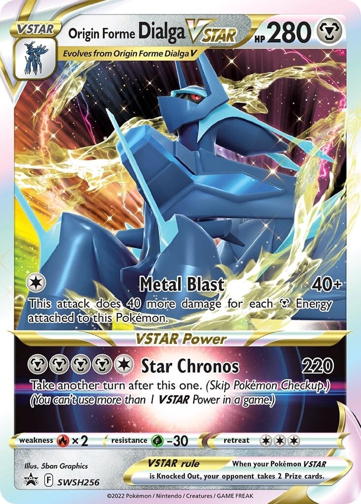 Origin Forme Dialga VSTAR (SWSH256) [Sword & Shield: Black Star Promos] | Good Games North