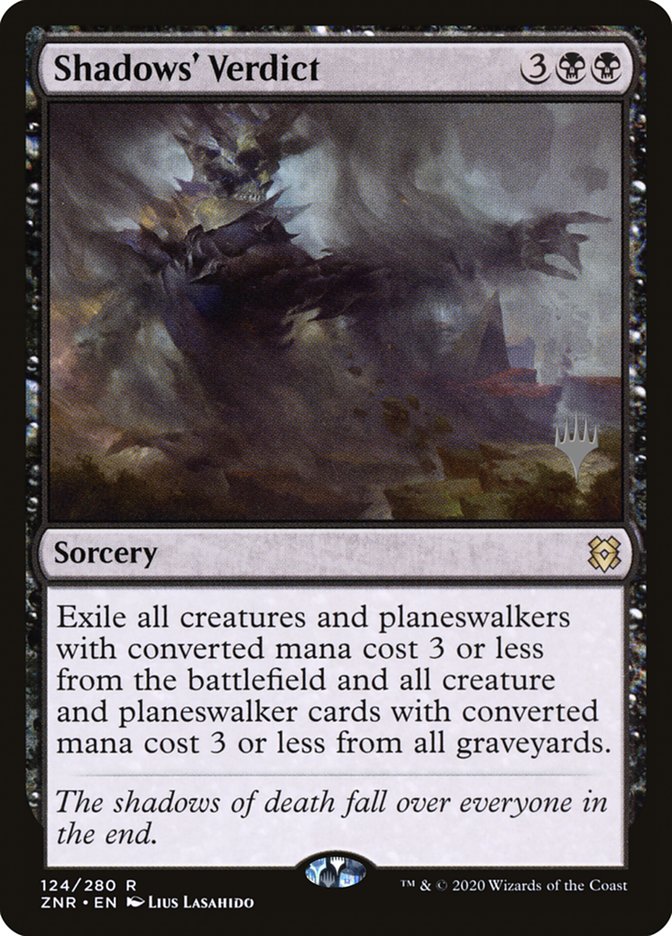Shadows' Verdict (Promo Pack) [Zendikar Rising Promos] | Good Games North
