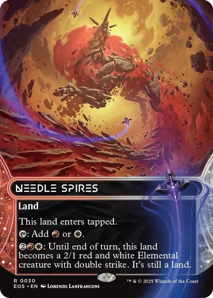 Needle Spires  30 (Edge of Eternities: Stellar Sights)  - Borderless | Good Games North