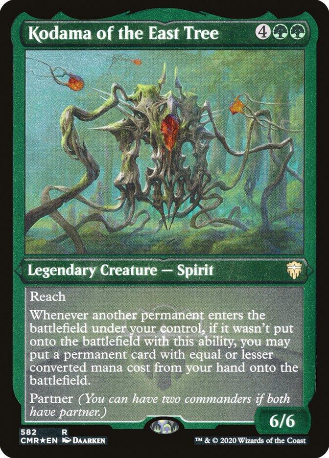 Kodama of the East Tree Foil Etched (Commander Legends)  - undefined | Good Games North