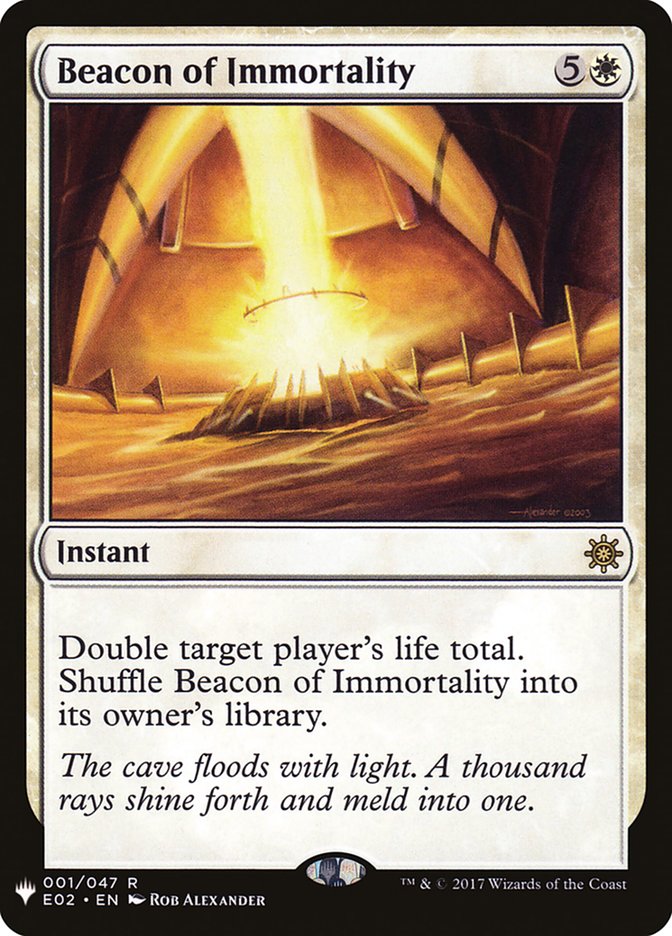 Beacon of Immortality [Mystery Booster] | Good Games North