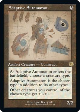 Adaptive Automaton Schematic (The Brothers' War: Retro Frame Artifacts)  - Foil | Good Games North