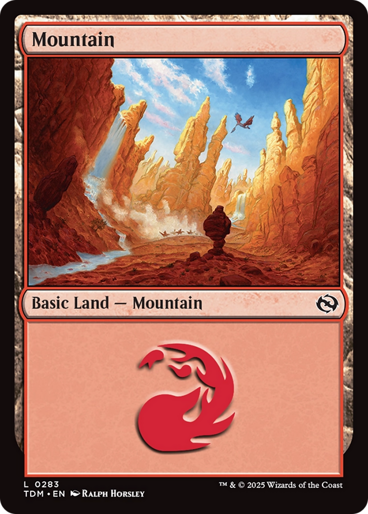 Mountain (0283) [Tarkir: Dragonstorm] | Good Games North