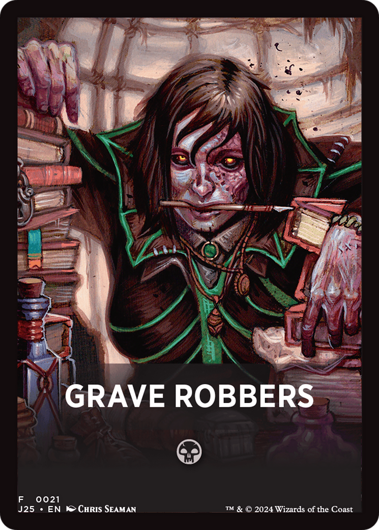 Grave Robbers Theme Card [Foundations Jumpstart Front Cards] | Good Games North