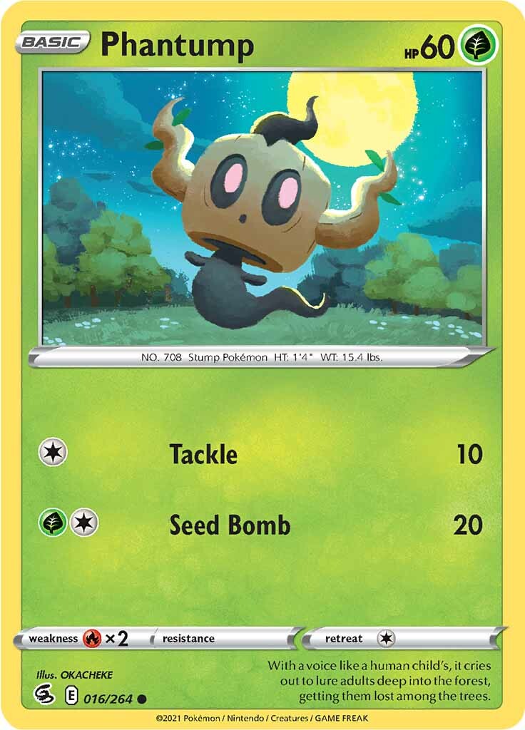 Phantump (016/264) [Sword & Shield: Fusion Strike] | Good Games North
