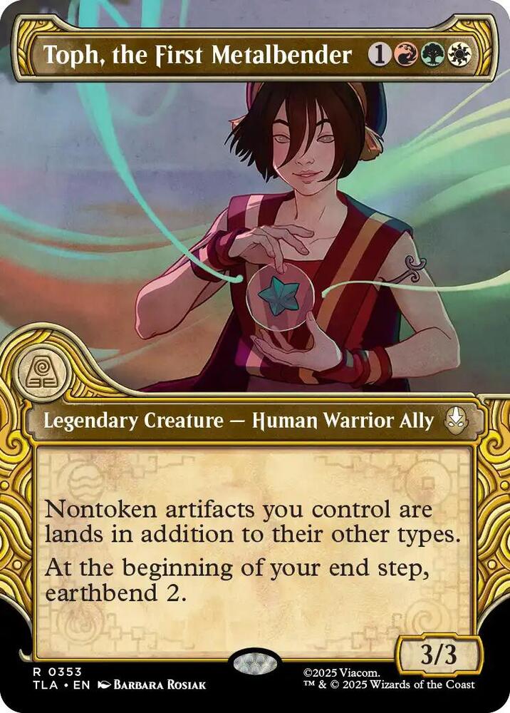 Toph the First Metalbender Showcase (Avatar: The Last Airbender)  - Foil | Good Games North